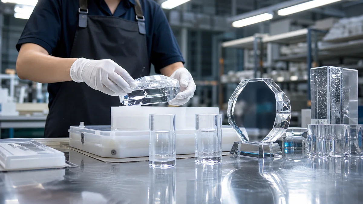 crystal clear casting application with Aertuo resin
