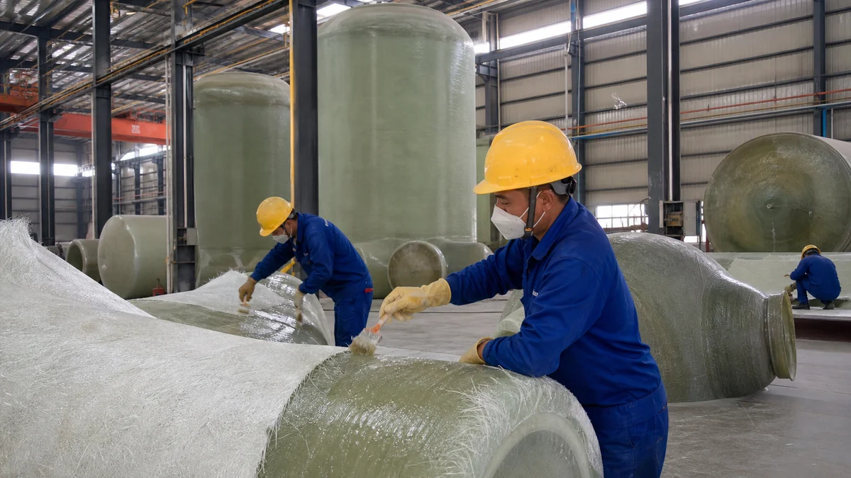 FRP manufacturing application with Aertuo resin