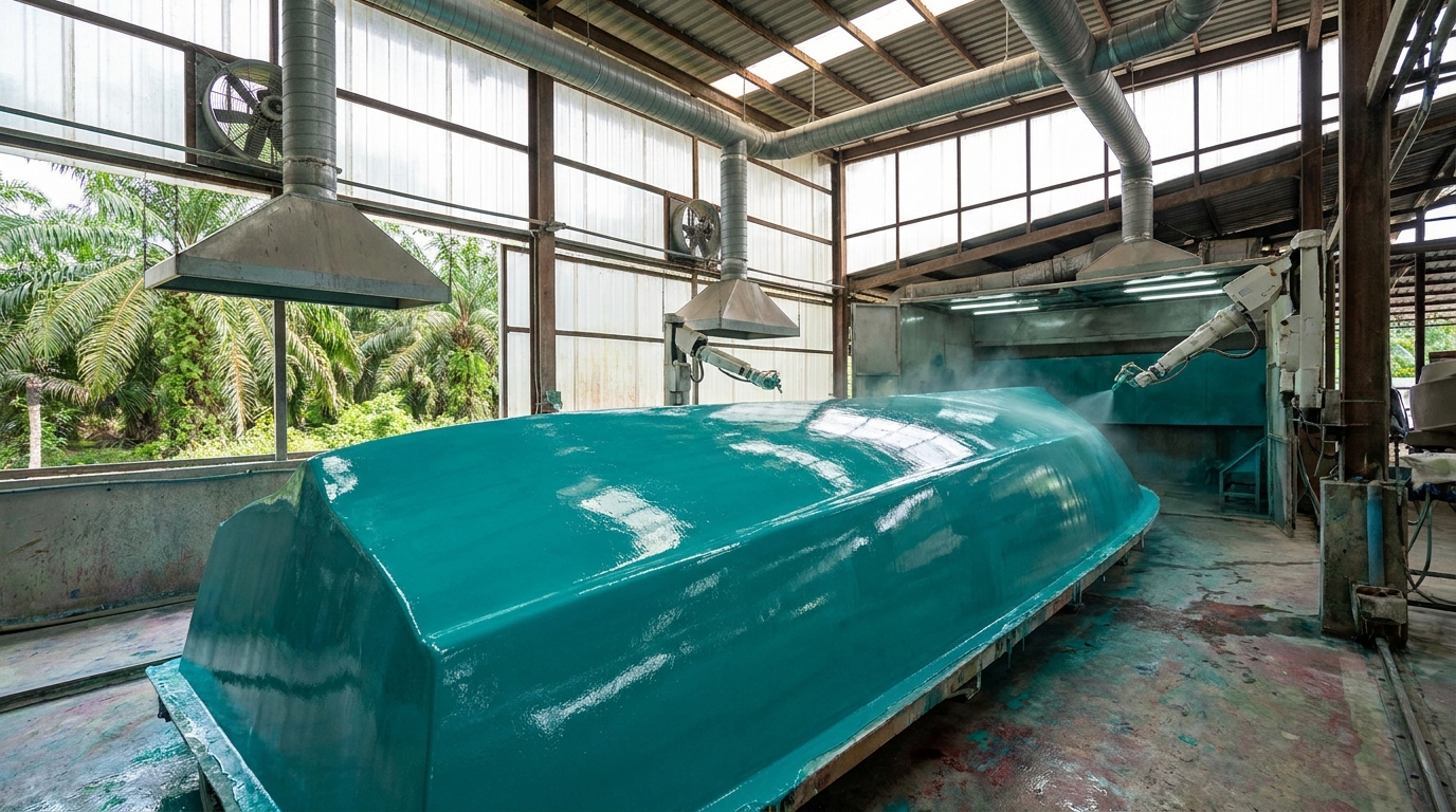 Marine Gelcoat Application