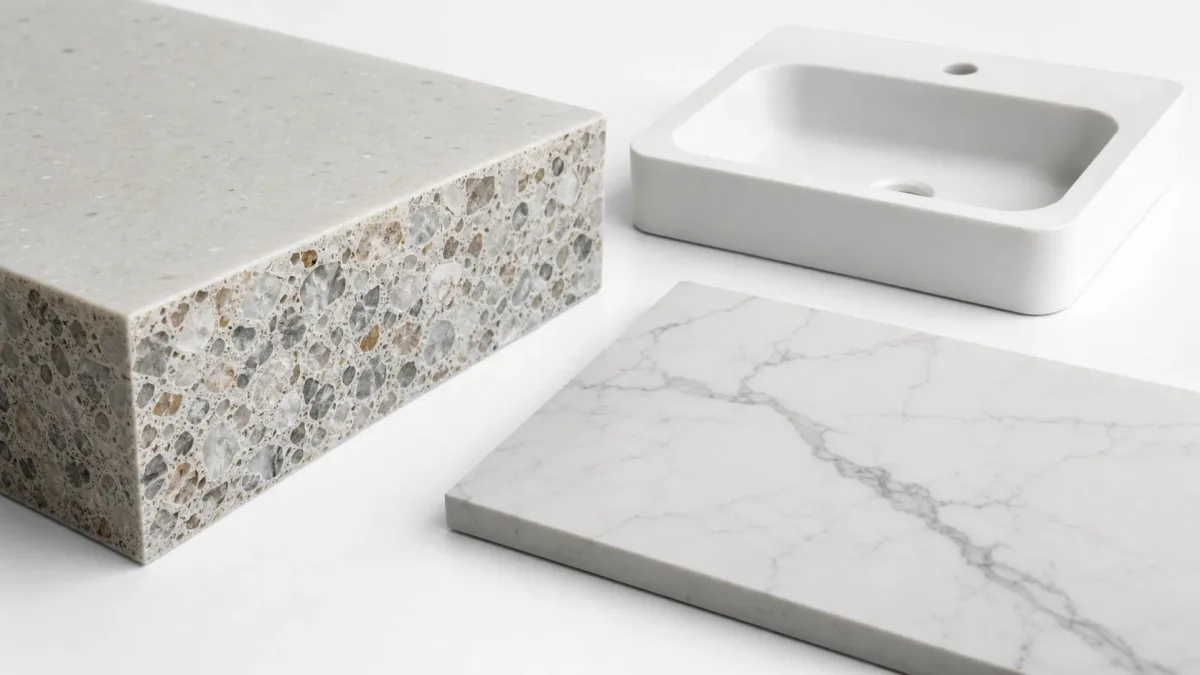 Artificial Stone Resin - quartz countertops and solid surface products