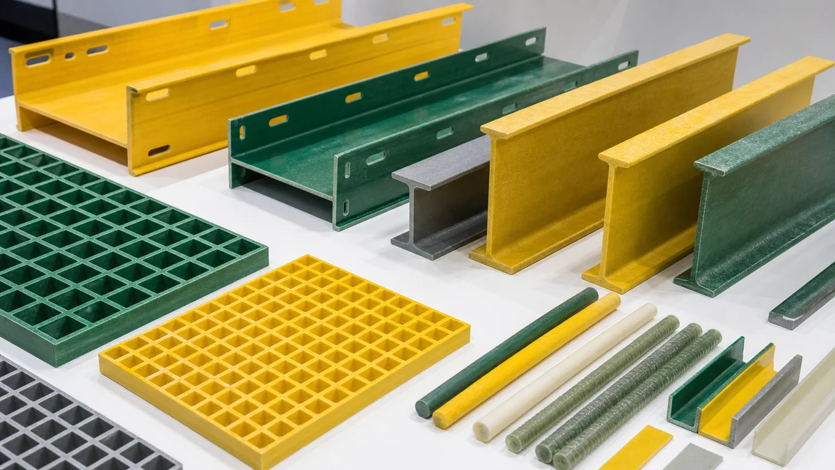 Pultrusion Resin - FRP profiles, cable trays and grating