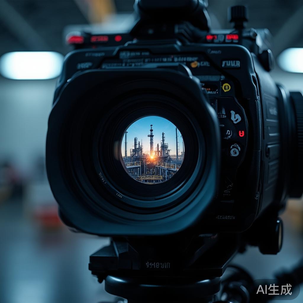 Video Library — professional camera filming UPR production line