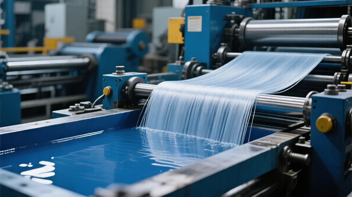 Pultrusion resin selection guide cover with composite manufacturing die process illustration